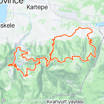 Suadiye - Serindere - Yuvacık - Kartepe Rotası