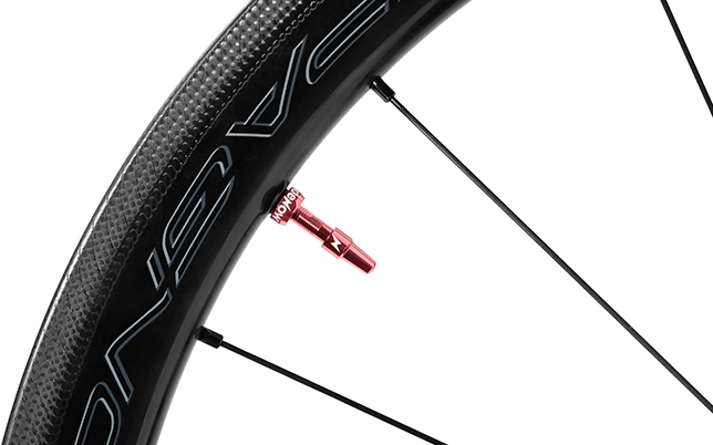 RideNow Alüminyum Tubeless Sibop Seti – Kırmızı | 65/85 mm